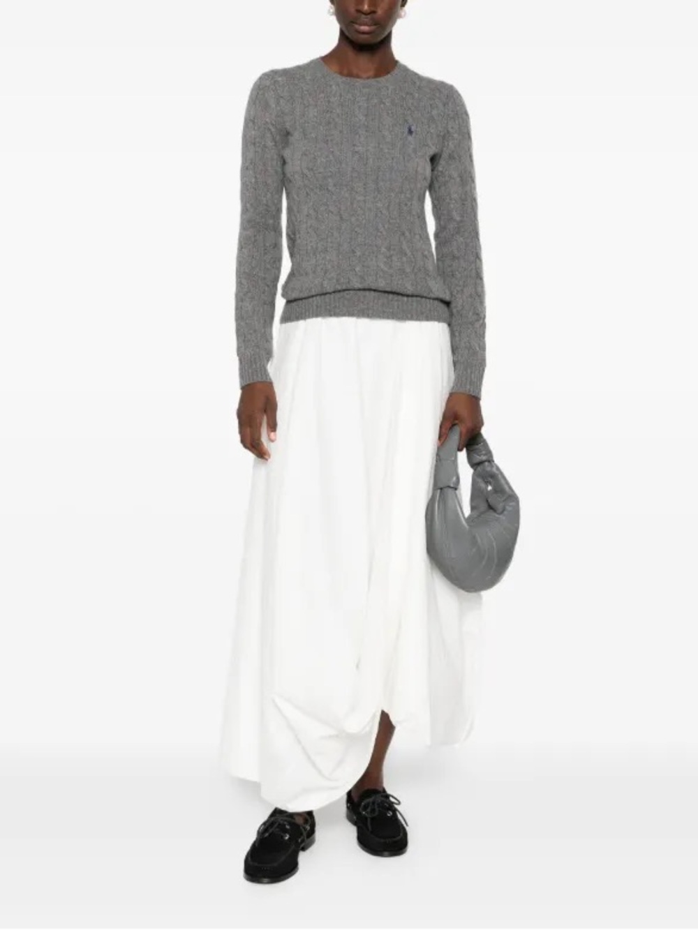 Polo Ralph Lauren Cable Wool-Cashmere Crewneck Jumper